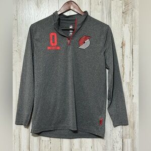 NBA Blazers 1/4 Zip‎
